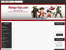 Tablet Screenshot of manga-toys.com